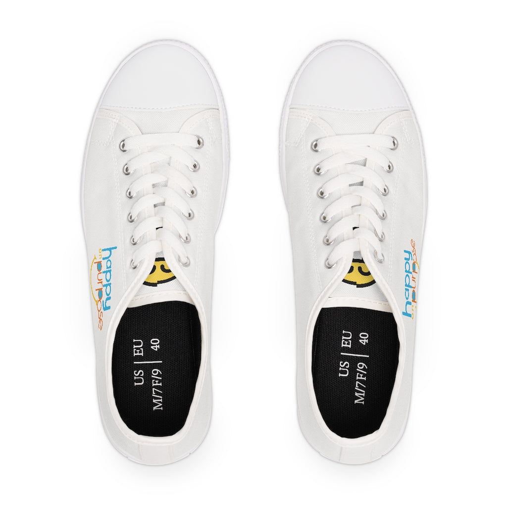 Happy on Purpose™ Women's Low Top Sneakers