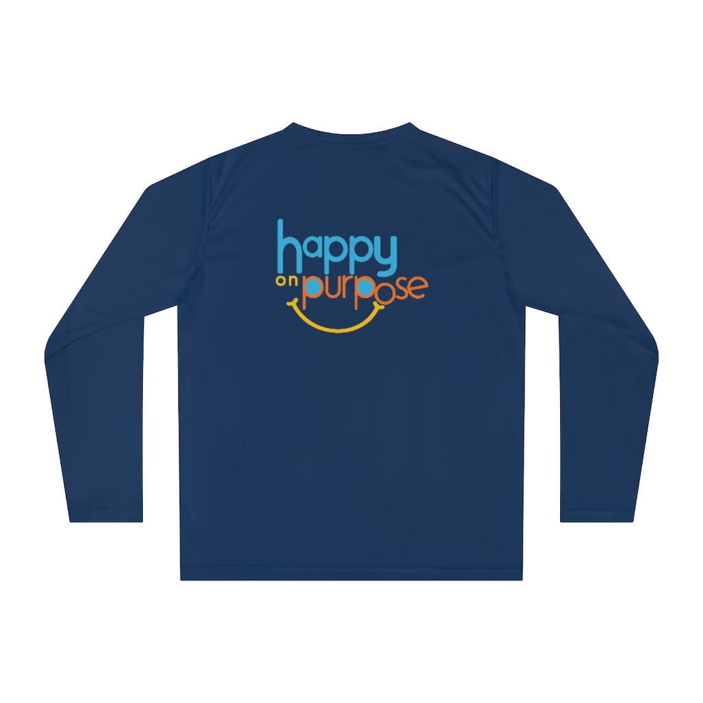 BE A NICE HUMAN Unisex Performance Long Sleeve Shirt