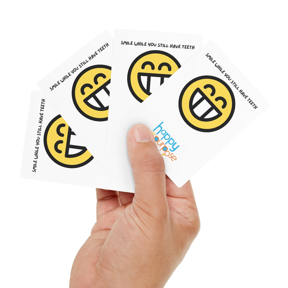HAPPY ON PURPOSE Poker Cards