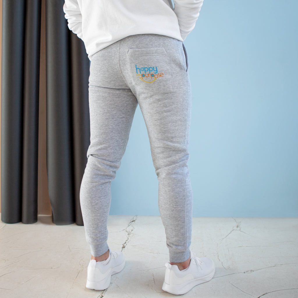 HAPPY ON PURPOSE Premium Fleece Joggers