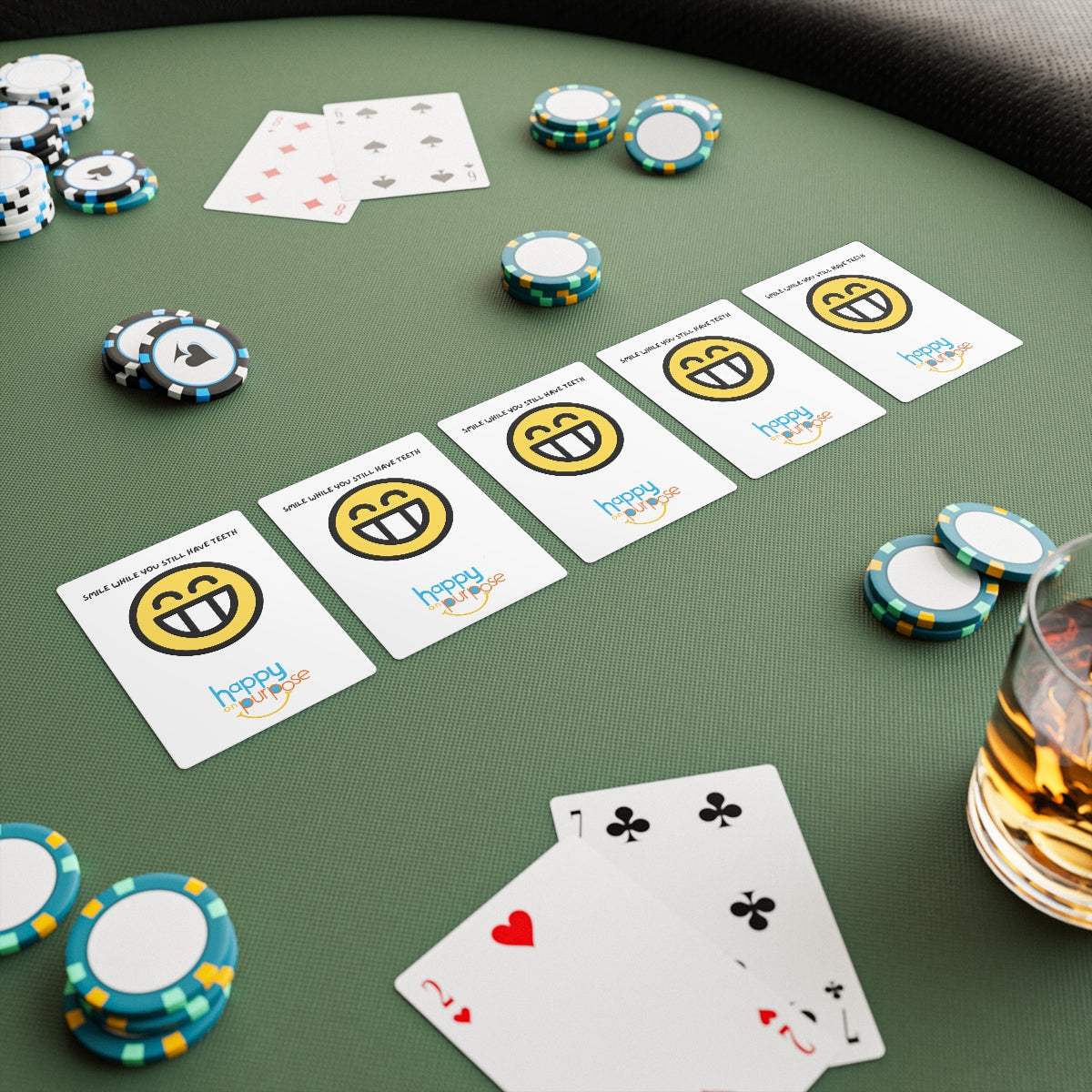 HAPPY ON PURPOSE Poker Cards