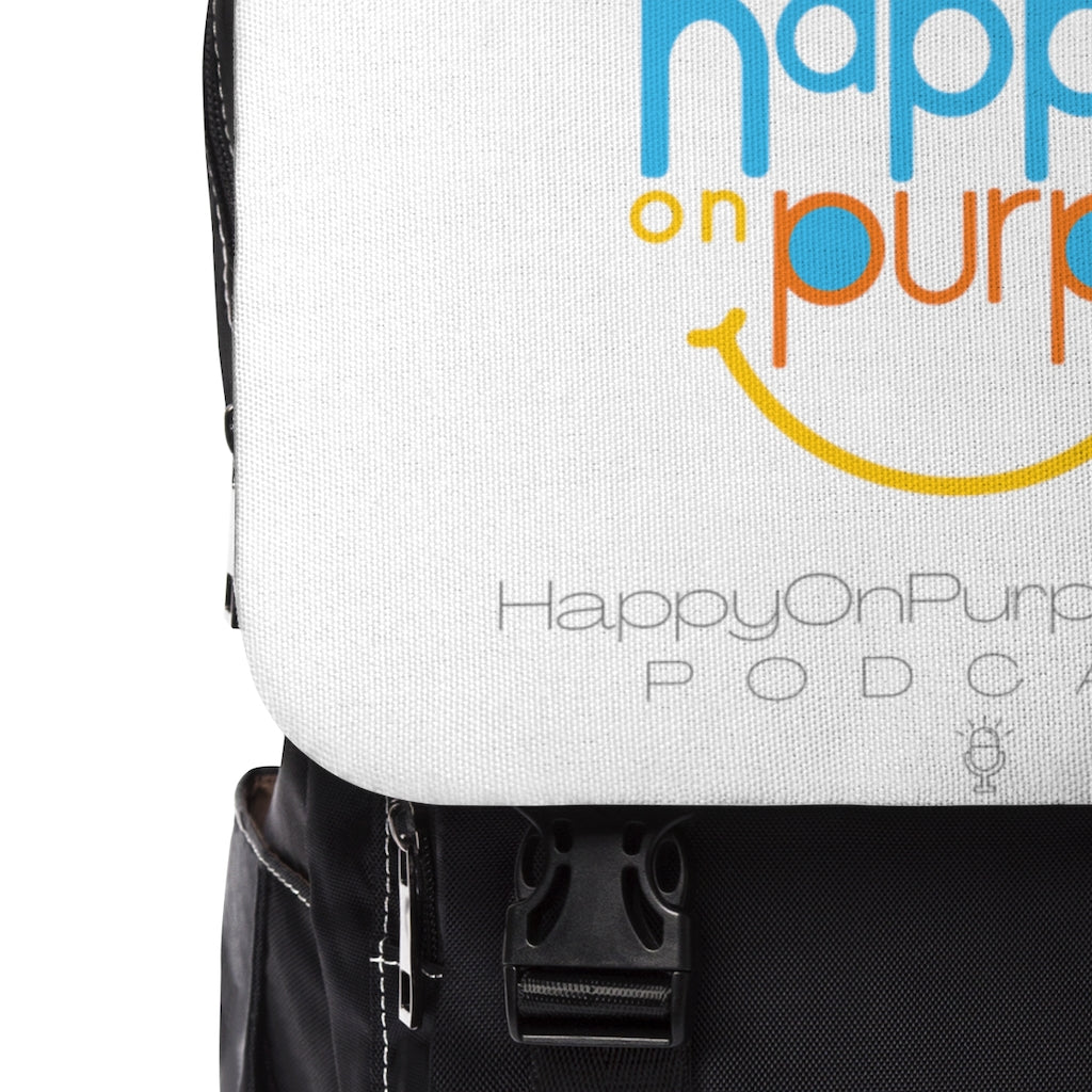 Happy on Purpose™ Unisex Casual Shoulder Backpack