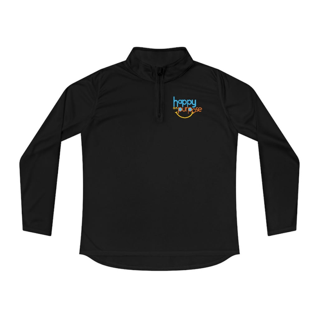 Happy on Purpose™ Women's Quarter-Zip Sweater
