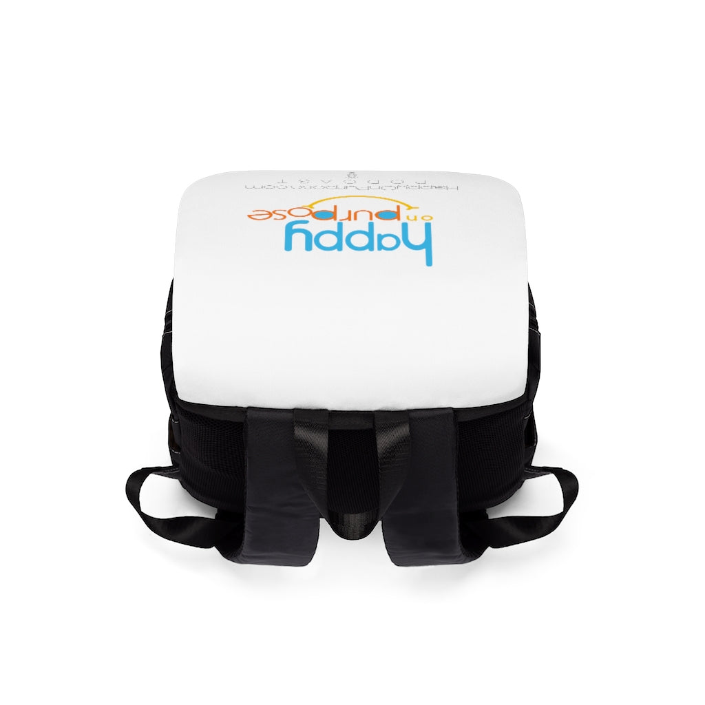 Happy on Purpose™ Unisex Casual Shoulder Backpack