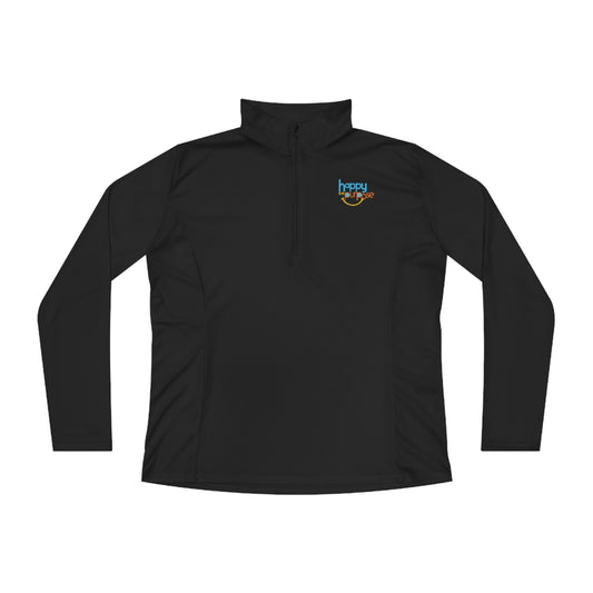 HAPPY ON PURPOSE Ladies Qhuarter-Zip Pullover