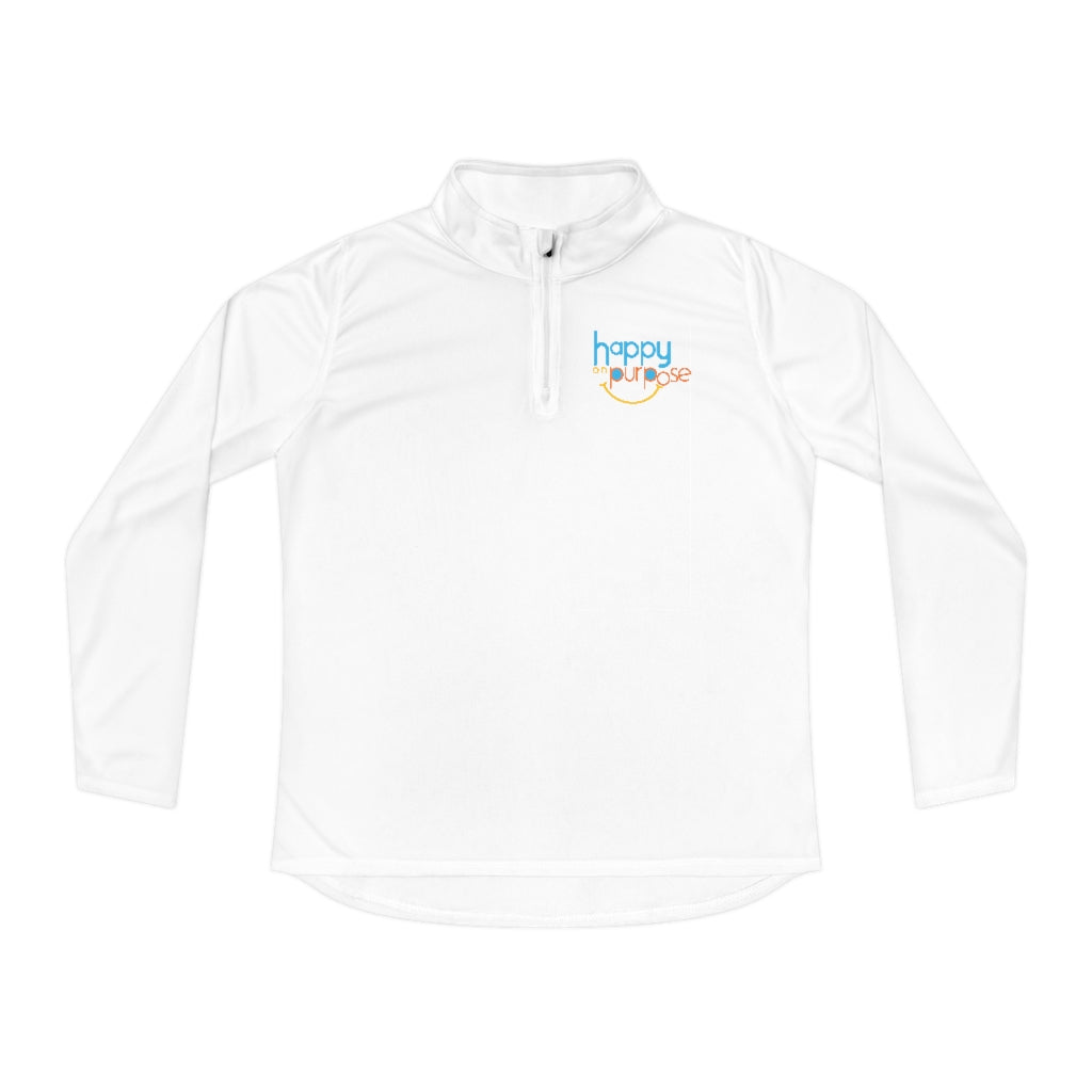 Happy on Purpose™ Women's Quarter-Zip Sweater