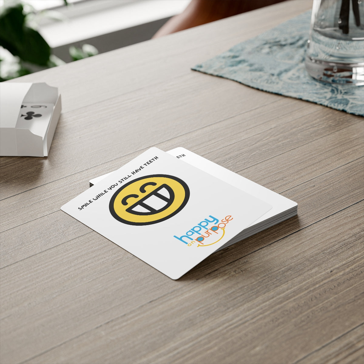 HAPPY ON PURPOSE Poker Cards