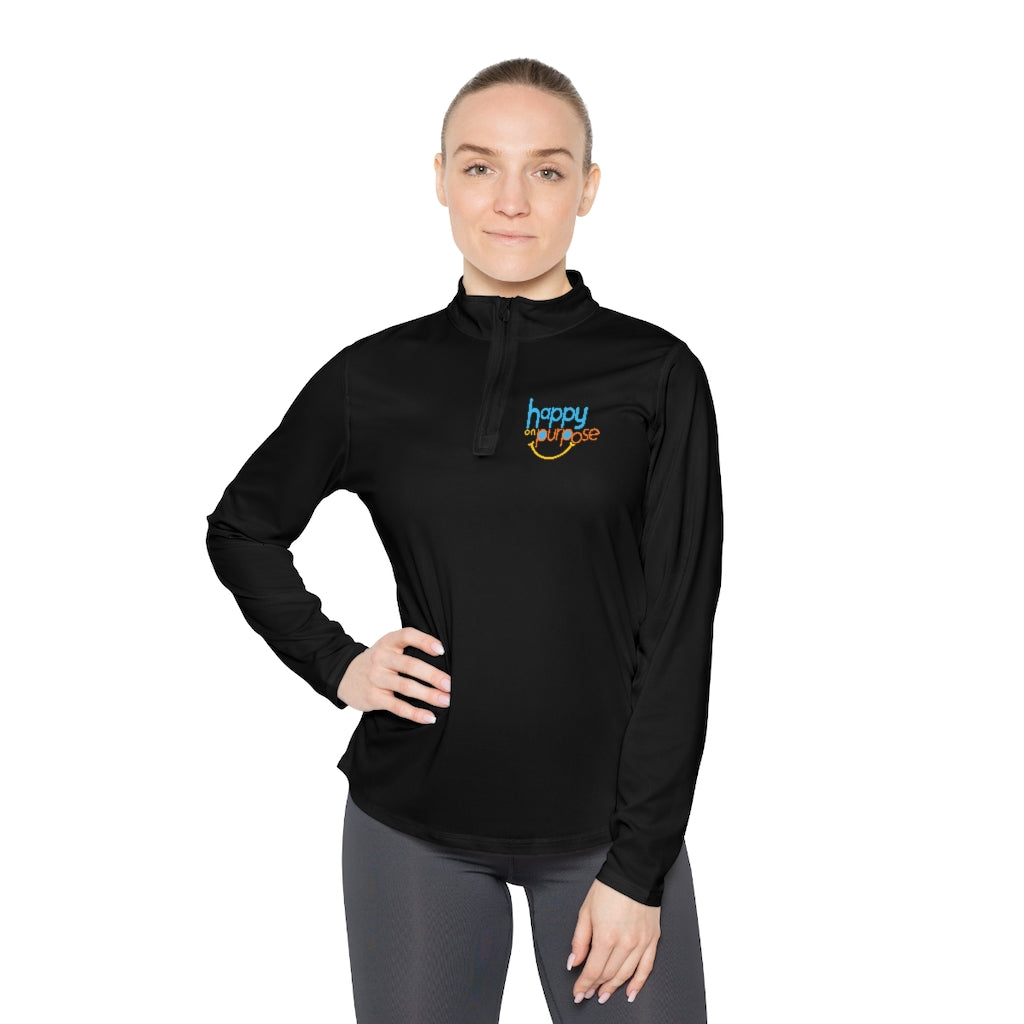 Happy on Purpose™ Women's Quarter-Zip Sweater