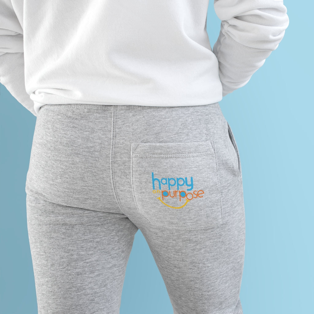 HAPPY ON PURPOSE Premium Fleece Joggers