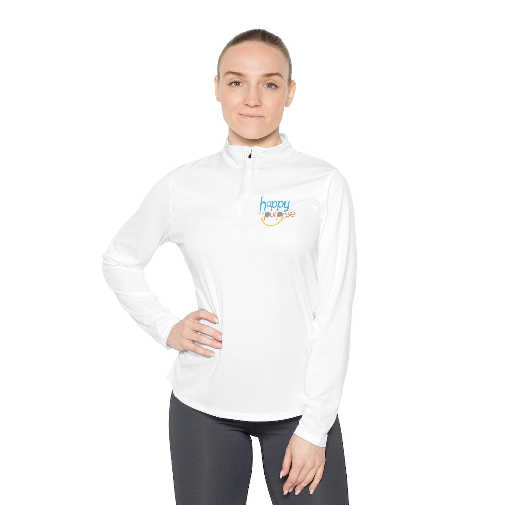 Happy on Purpose™ Women's Quarter-Zip Sweater