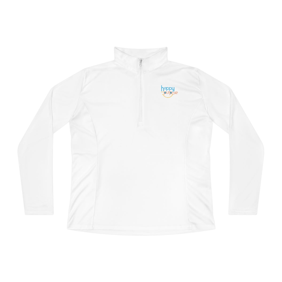 HAPPY ON PURPOSE Ladies Qhuarter-Zip Pullover