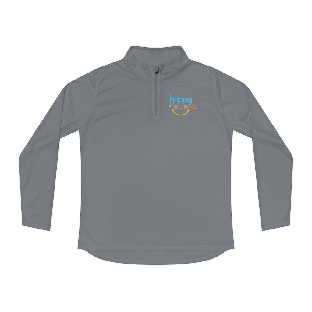 Happy on Purpose™ Women's Quarter-Zip Sweater