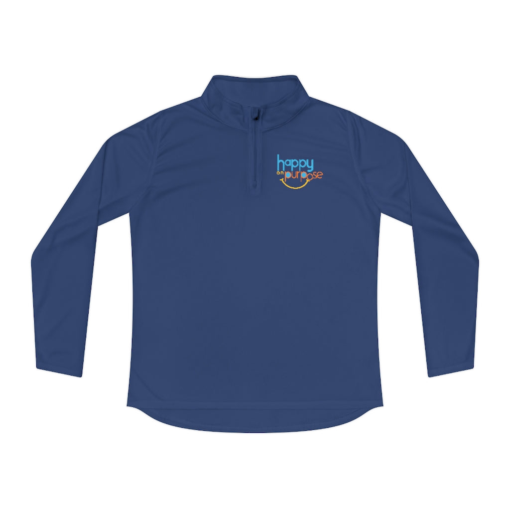 Happy on Purpose™ Women's Quarter-Zip Sweater
