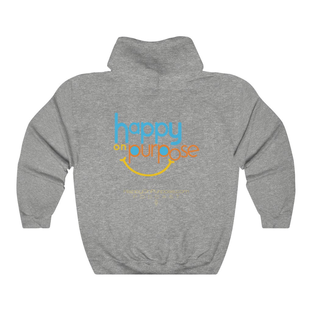 Happy on Purpose™ Unisex Heavy Blend™ Hooded Sweatshirt