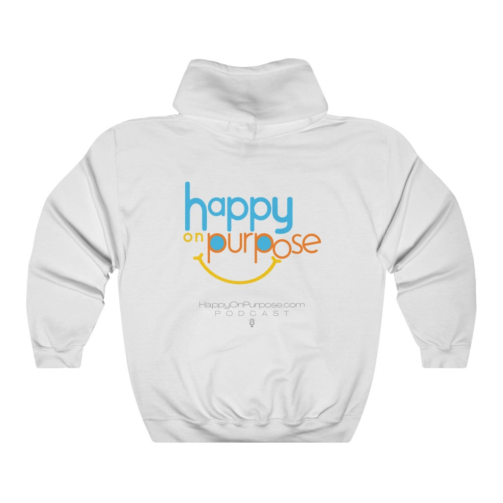 Happy on Purpose™ Unisex Heavy Blend™ Hooded Sweatshirt