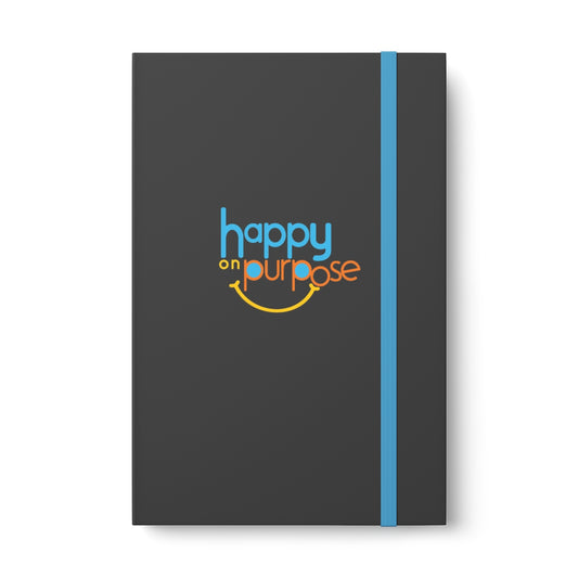 HAPPY ON PURPOSE Color Contrast Notebook - Ruled